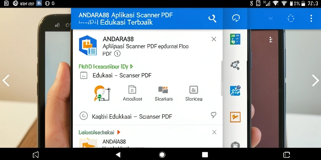 Tampilan antarmuka ANDARA88 saat melakukan pemindaian PDF yang intuitif.