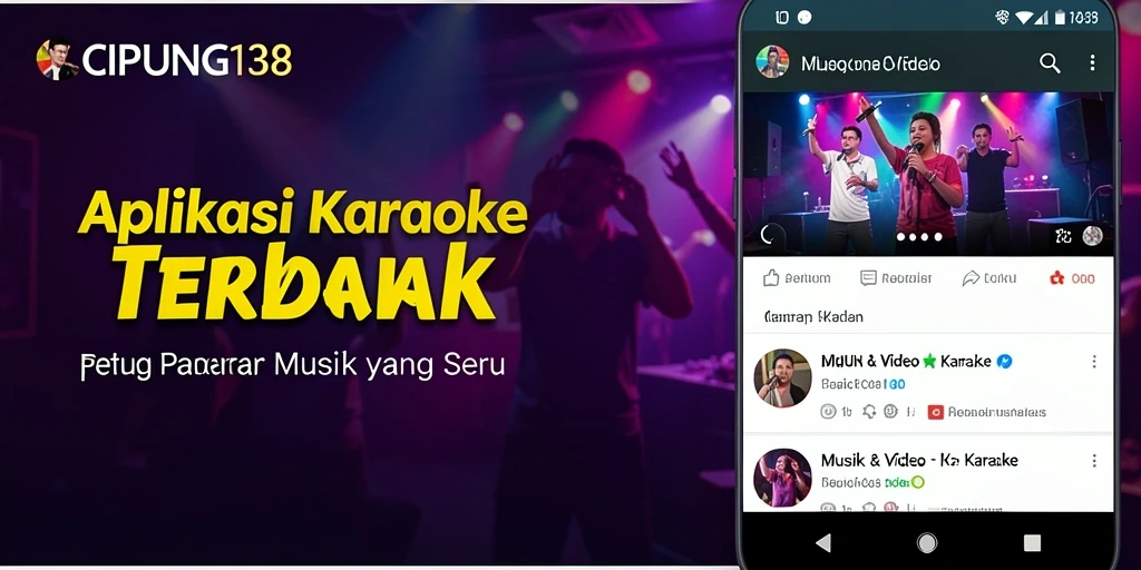 Antarmuka user-friendly aplikasi Karaoke yang memudahkan pengguna.