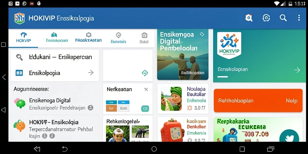 Antarmuka HOKIVIP yang menarik dan mudah diakses.