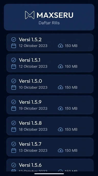 Riwayat Versi maxseru untuk Pengguna Android